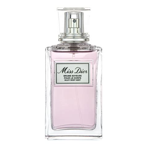 dior 3.4 oz. miss dior silky body mist|Dior body mist spray.